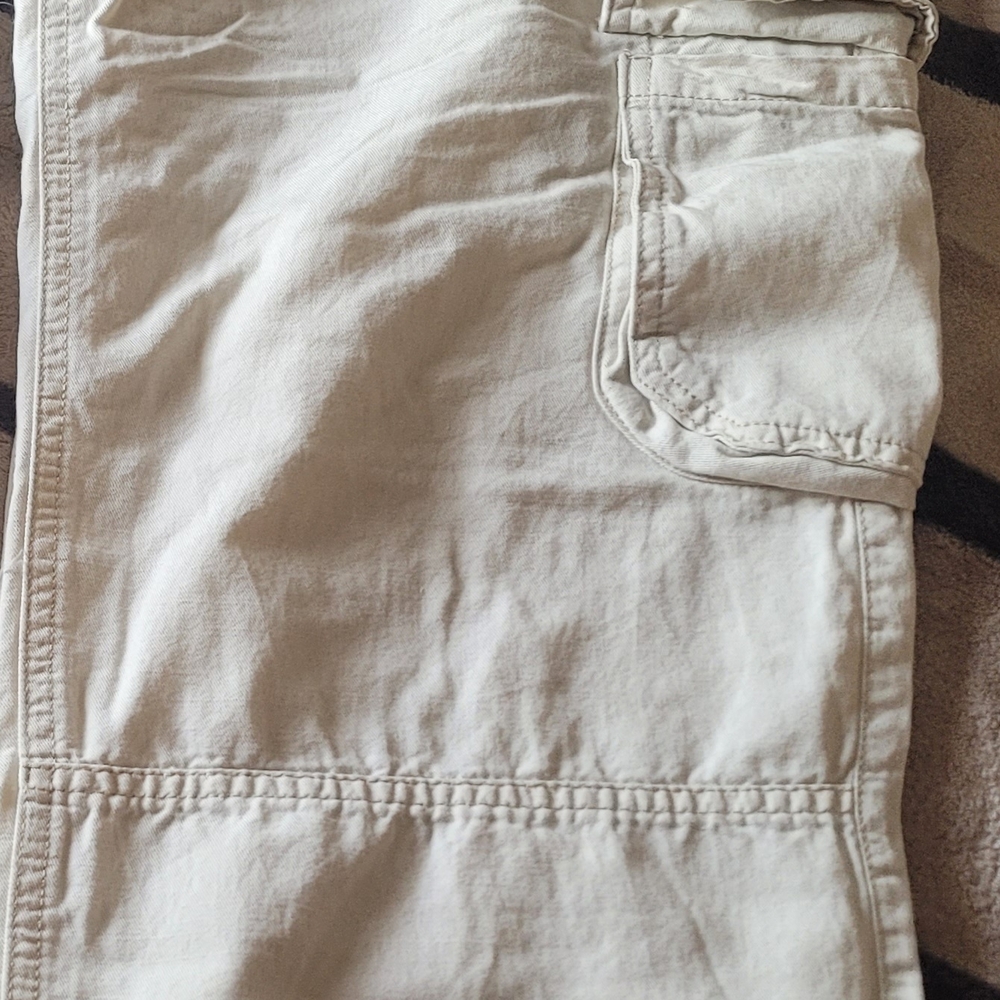 Old Navy Cream Wide Leg Pants